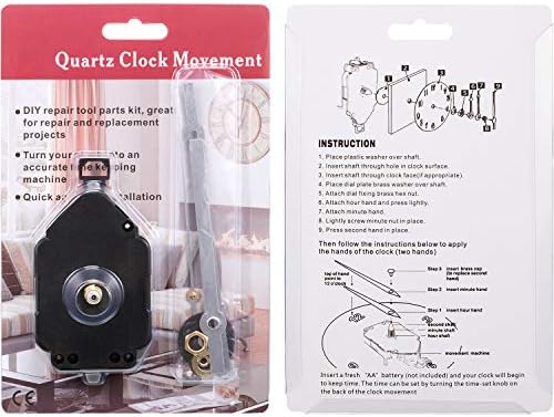 Replace Your Pendulum Clock Mechanism Long Shaft quartz clock movement parts