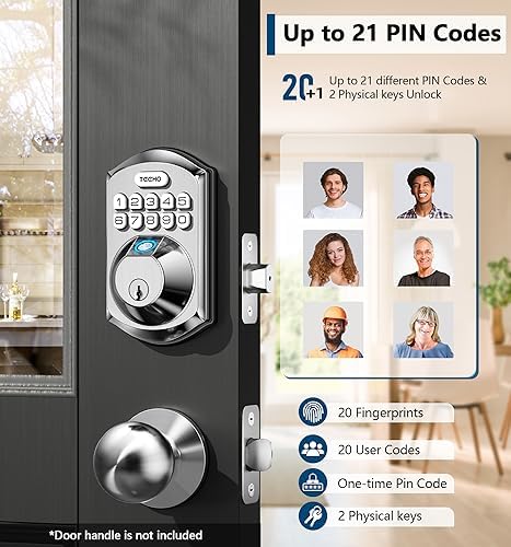 TEEHO Fingerprint Door Lock