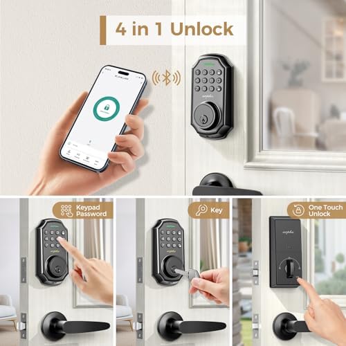 Keyless Front Door Lock Set with App Control