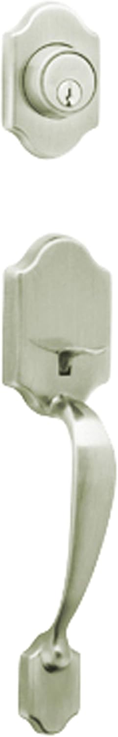 SCHLAGE Dexter Exterior Door Handle Set SATIN Stainless Steel