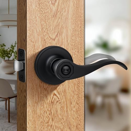 Moquin Wave Design Door Lever - Elevate Your Home Security with Style