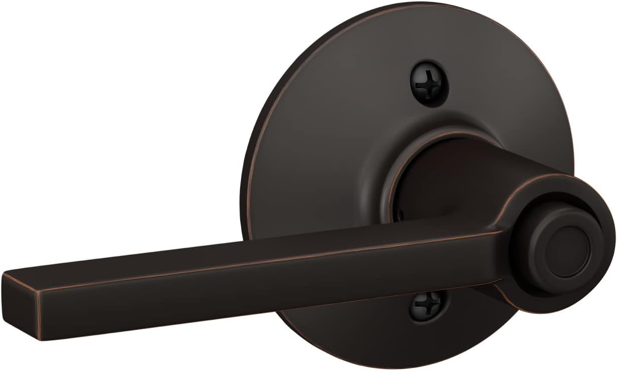 Schlage F40LAT Door Lever for Home Security