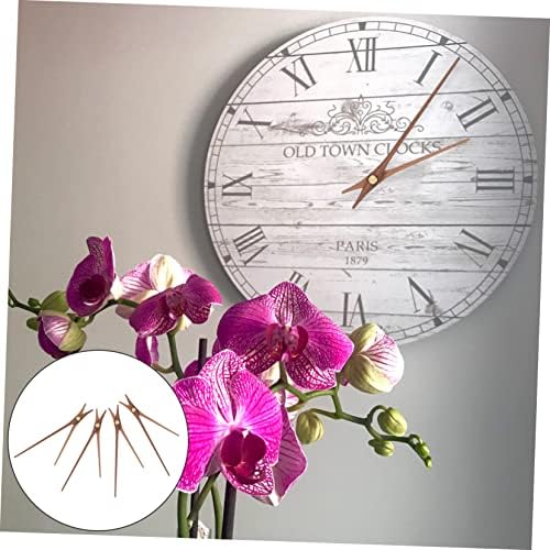 5-Piece Black Walnut Brass Clock Hands Kit for DIY Clocks