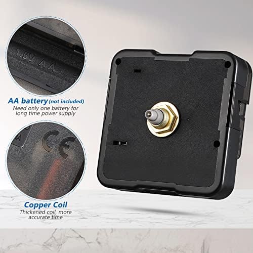 Precision quartz clock movement replacement parts
