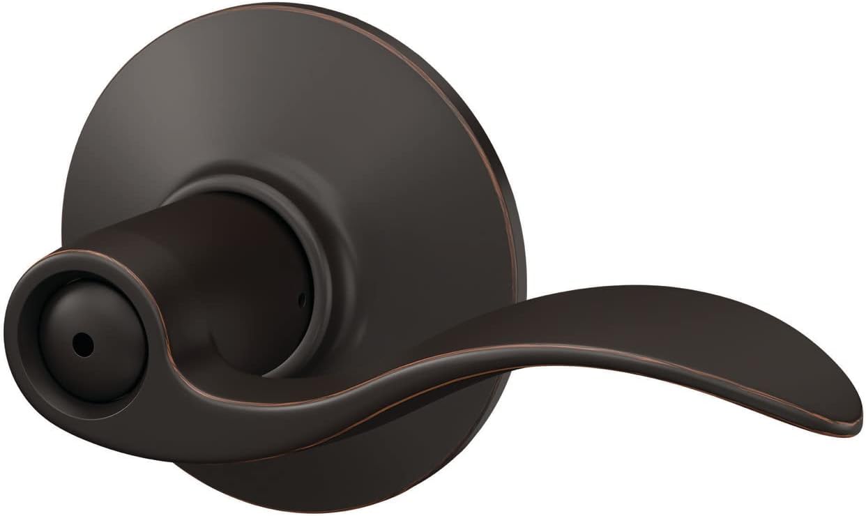 Schlag F40 ACC 716 Privacy Door Lever Aged Bronze