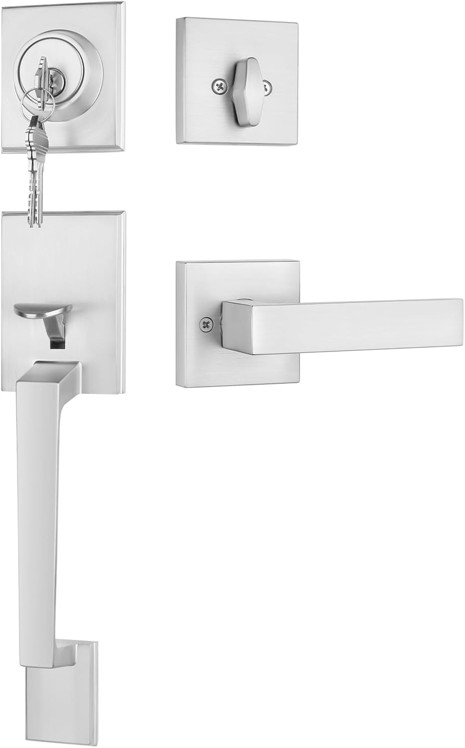 Haidms Front Door Handle Set