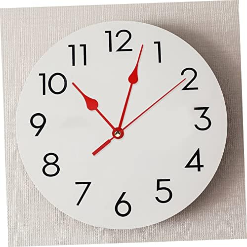 Simple Red Quartz Clock Movement with No Battery Required
