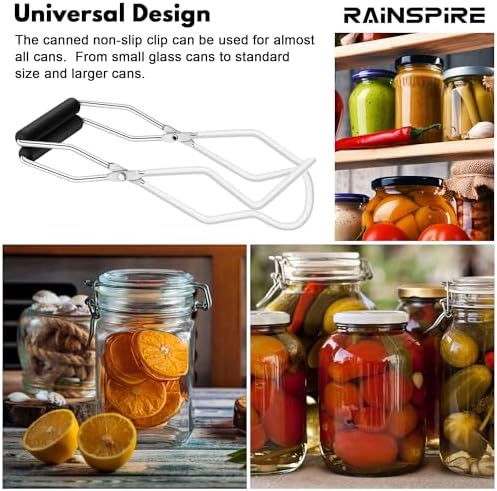 Rainspire Canning Jar Lifter Safe Efficient Kitchen Essential