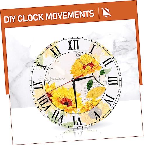 HYTROVE 25-30cm Silent Quiet Clock Mechanism Kit for Wall Clocks