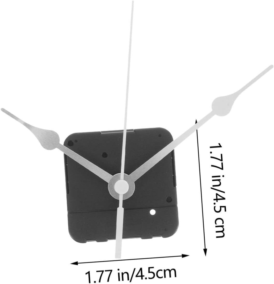 Homoyoyo Wall Clock Mechanism Replacement - Battery Operated Ticking Clock Movement with Modern Design