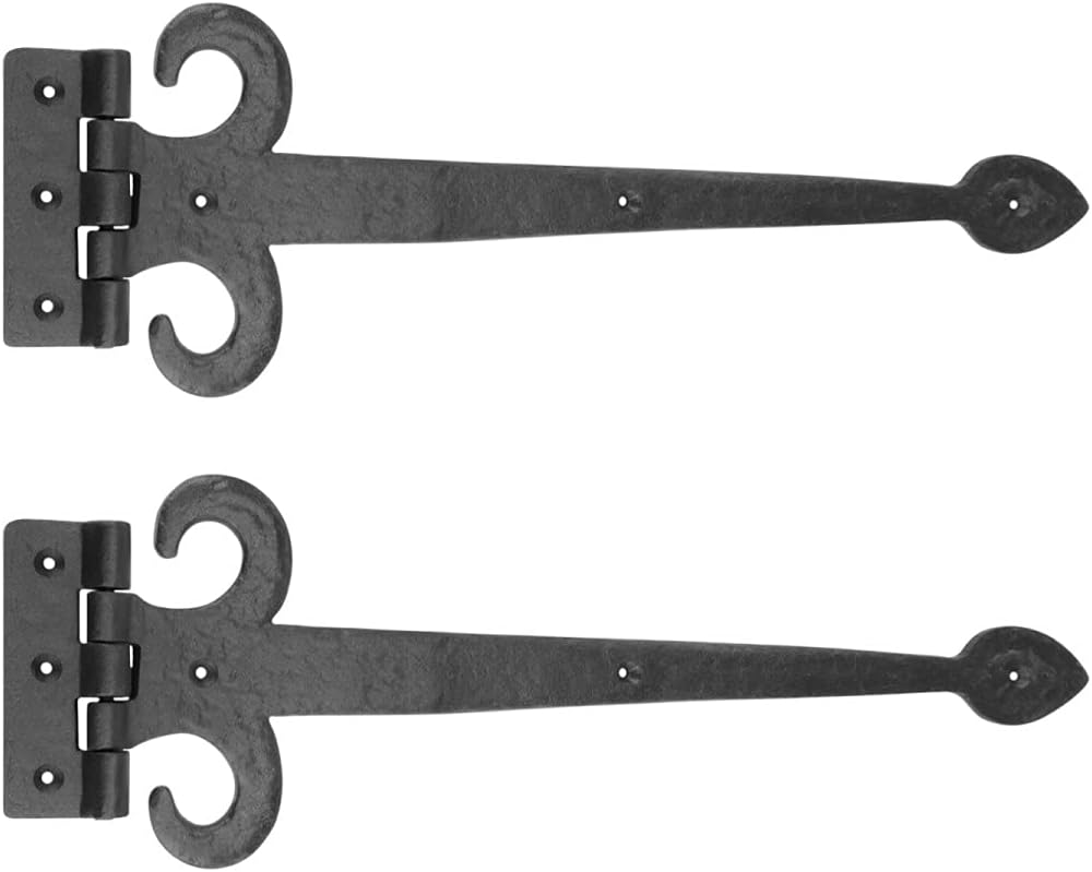 _Renovators Supply Flora De lis Door Hinges_