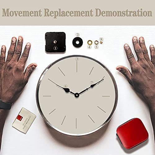 VANGOLD Quartz Wall Clock Repair Kit - Easy to Assemble