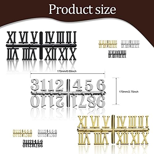 Kigeli 6-Piece DIY Wall Clock Kit