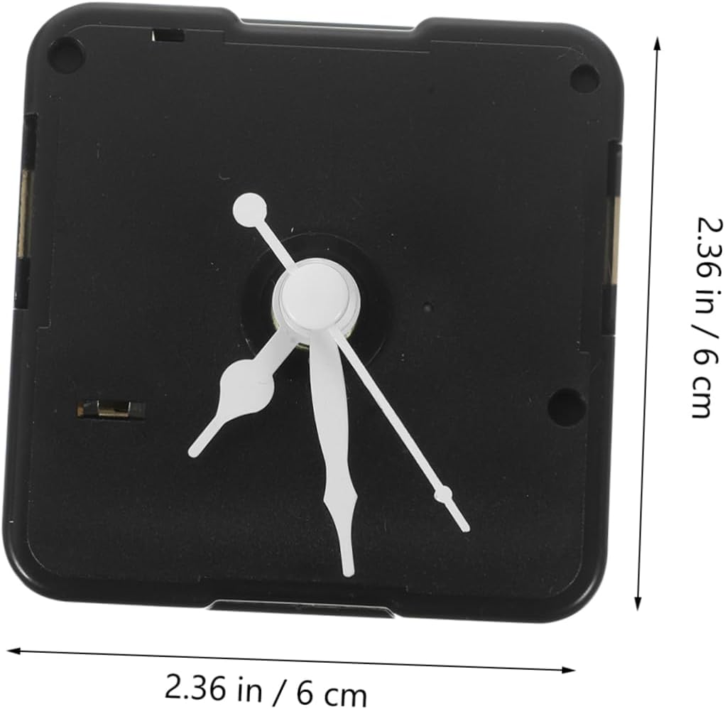 UOnlytech Plastic Wall Clock Mechanism Kit for DIY Clock Replacement