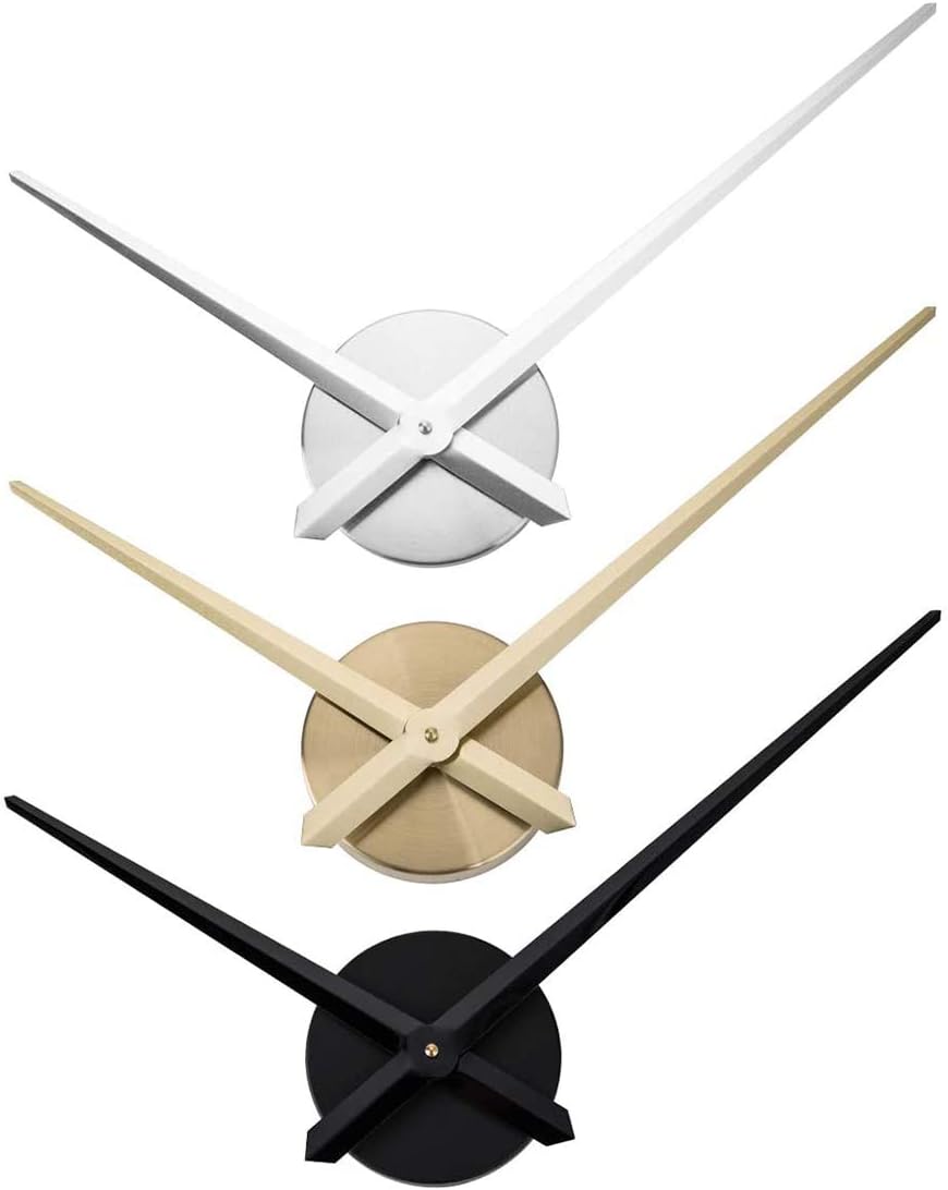 Interactive 3D Wall Clocks DIY Large Clock Movements in 12