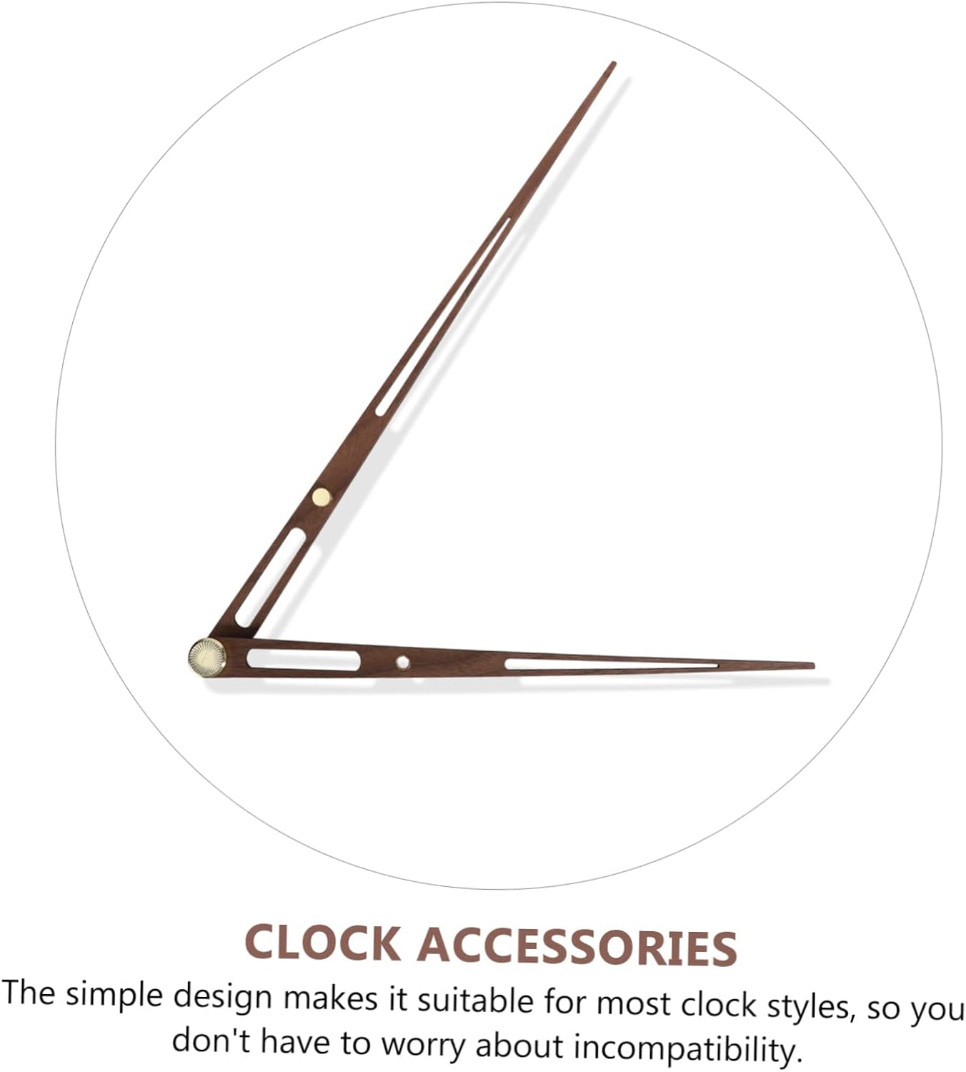 High-Quality Wooden Pointer Replacement for Wall Clocks