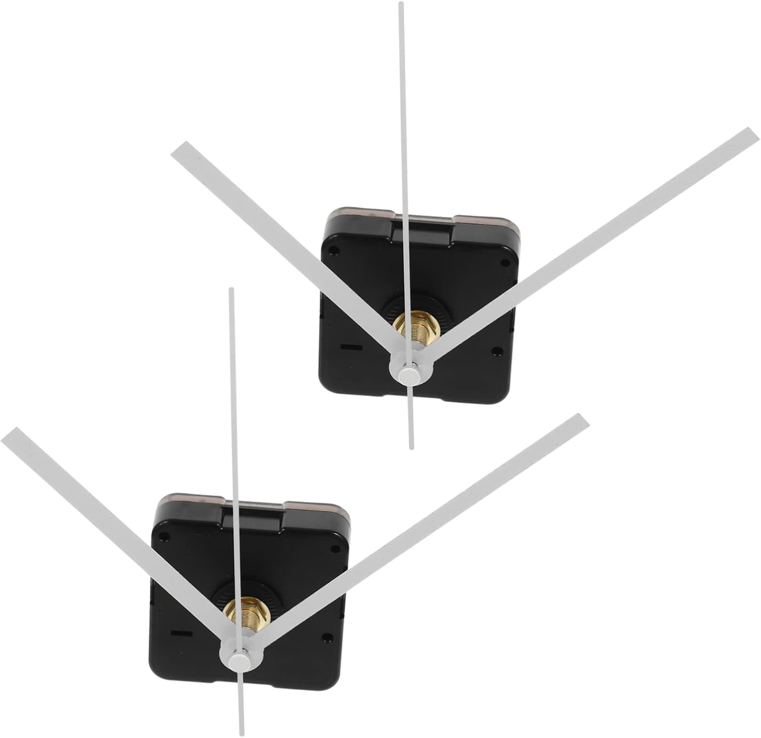 Gadpiparty 2-Piece Mute Plastic Clock Hand Set for Digital Wall Clocks