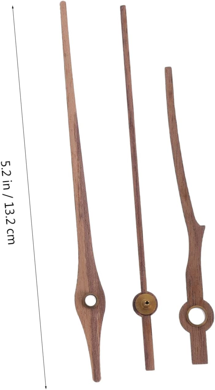4-Set Replacement Kit for Walnut Wood Clock Hands