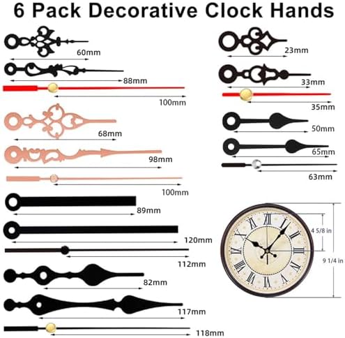 Replacement Pendulum Clock Movement