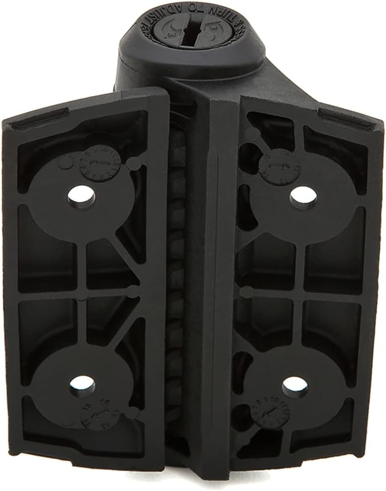 National Hardware Polycryst Black Polymer Hinges 2-Pack