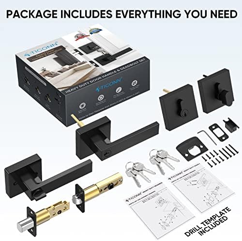 Superior Quality Black Door Handle