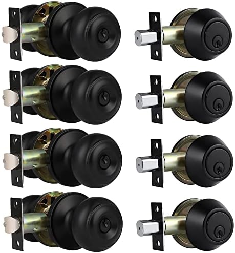 KEYED ALIKE ENTRY DOOR KNOBS