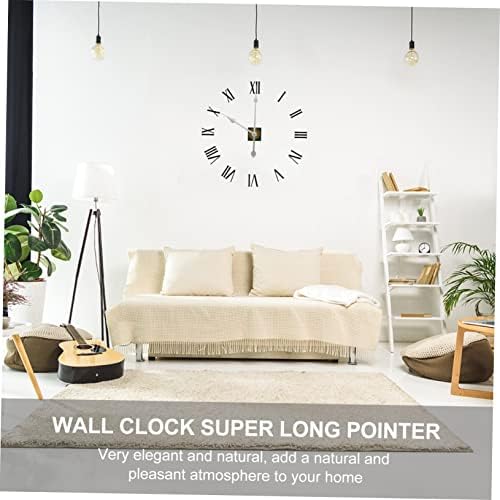 4PCS ALUMINUM CLOCK HANDS NUMERAL ALARM CLOCK REplacement for DIY