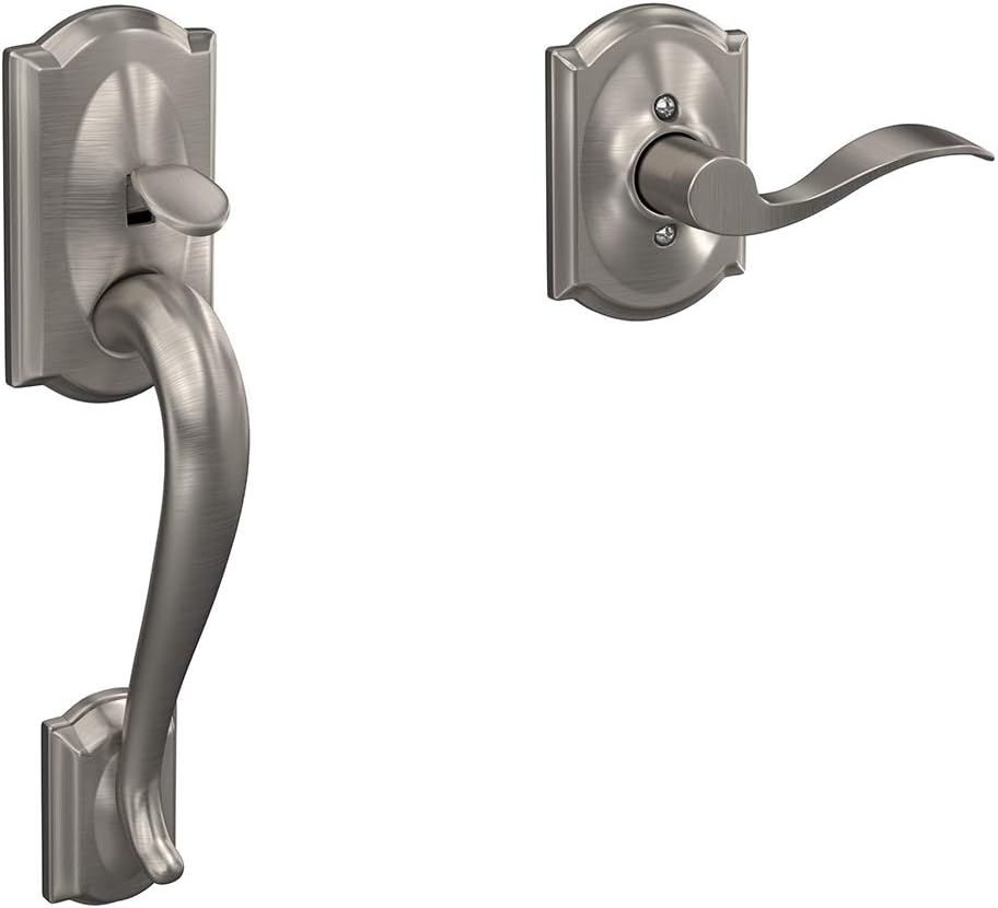 SCHLAGE FE285 619 Acc CAM LH Lower Half Handleset Satin Nickel Home Hardware