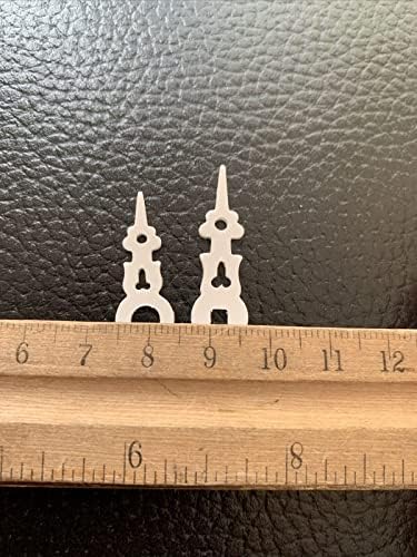 Complete Cuckoo Clock Parts Hand Tips White - Precision Plastich