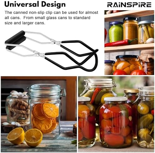 Rainspire Canning Jar Lifter Safe Canning Tool for Homeists
