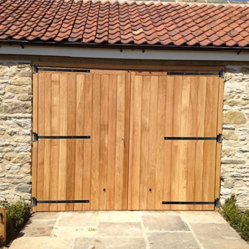 DIYWorld 18-Inch Black Door Hinges