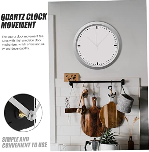 Gadpiparty 2-Piece Mute Plastic Clock Hand Set for Digital Wall Clocks