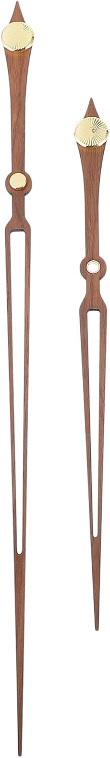 Hemobllo Wooden Clock Hands Strip Pointer for Wall Clocks