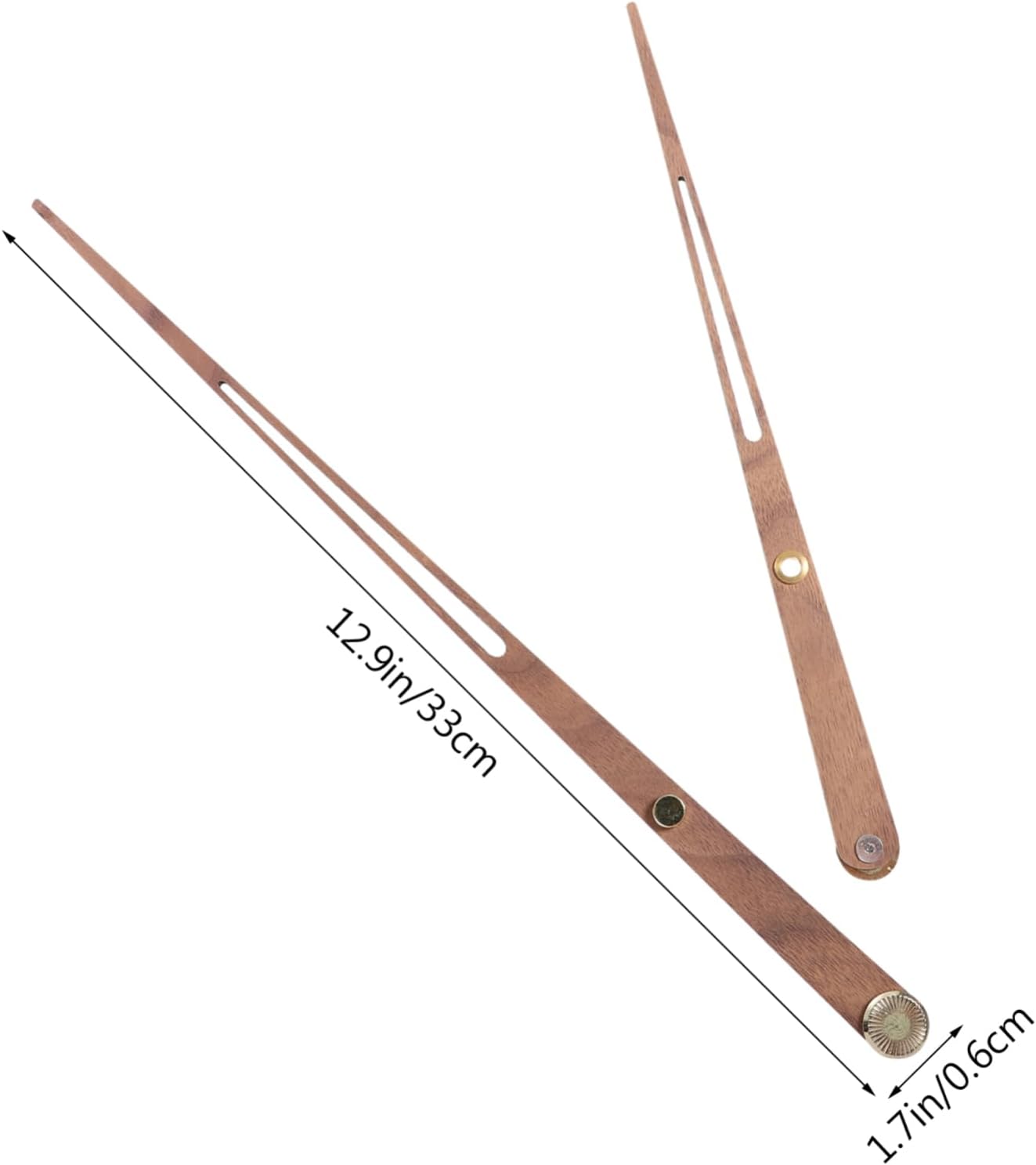Simple Brass Pendant Pointer for Clocks - Durable DIY Wall Clock Accessory