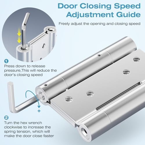 Runbo 3-Inch Stainless Steel Door Hinge