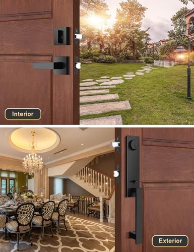Full Escutcheon Handle Set