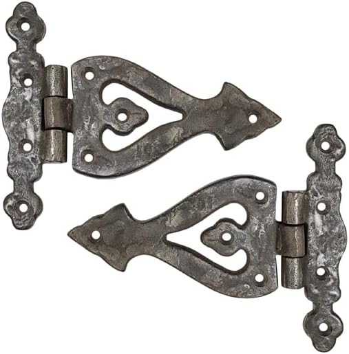 Adonai Hardware Alleluia Antique Cast Iron Hinges