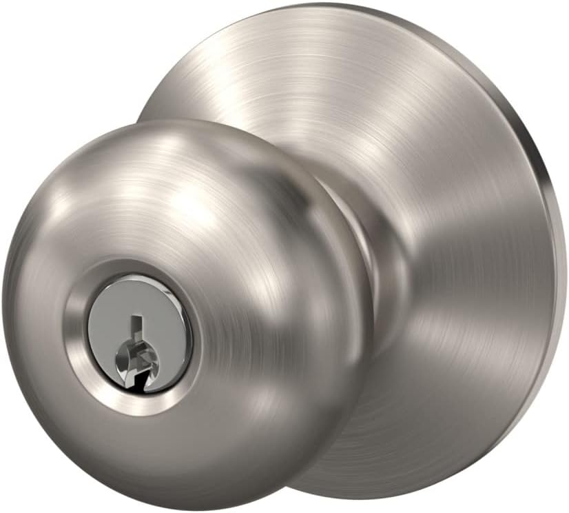 Simple Activation Keyed Entry Door Knob