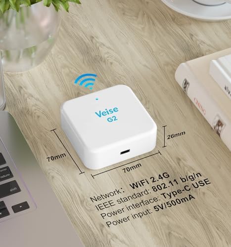 Wireless Dead bolt Gateway with Real-Time Monitoring Voice Control AlexaGoogle Setup
