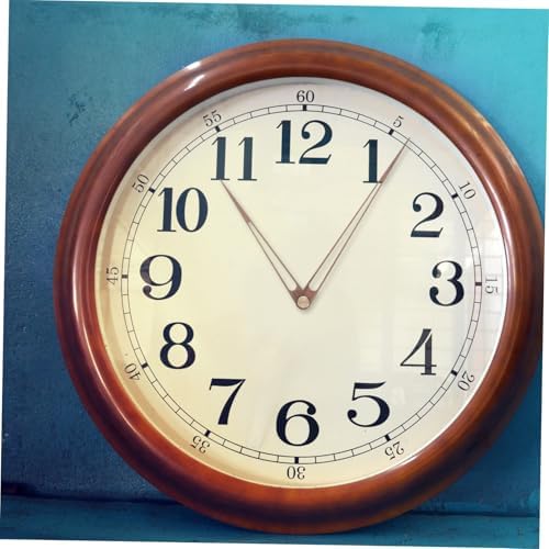 jojofuny Long Shaft Clock Movement Parts Wooden Clock Hands Kit for DIY