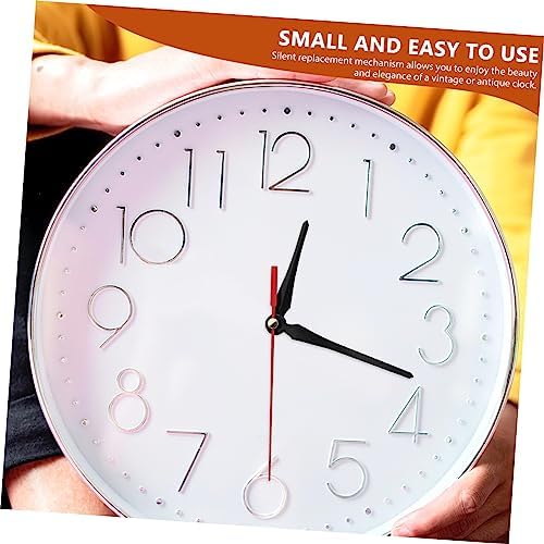 QUMIIRITYDIY Clock Mechanism Replacement Set Large Hand Quartz Movement for Wall Clock