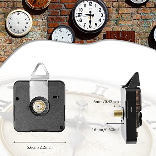 6-Piece DIY Clock Repair Kit for Watchmakers Cross-Stitch Enthusiasts