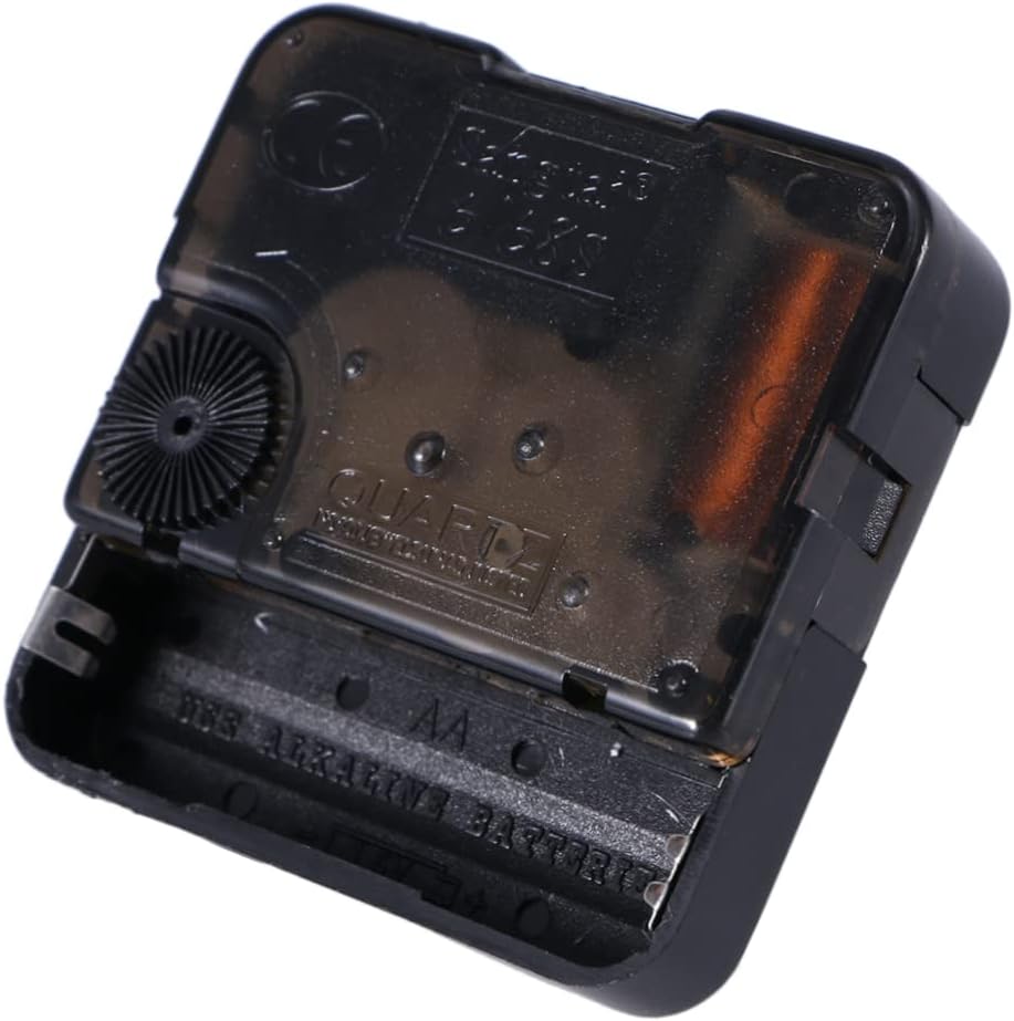 VOSAREA Black Clock Movement Kit