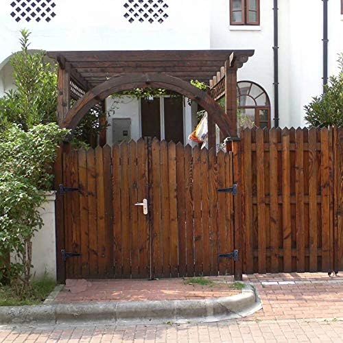 NIDAYE 4Pack 4 Inch T Strap Door Hinges Heavy Duty Shed Gates