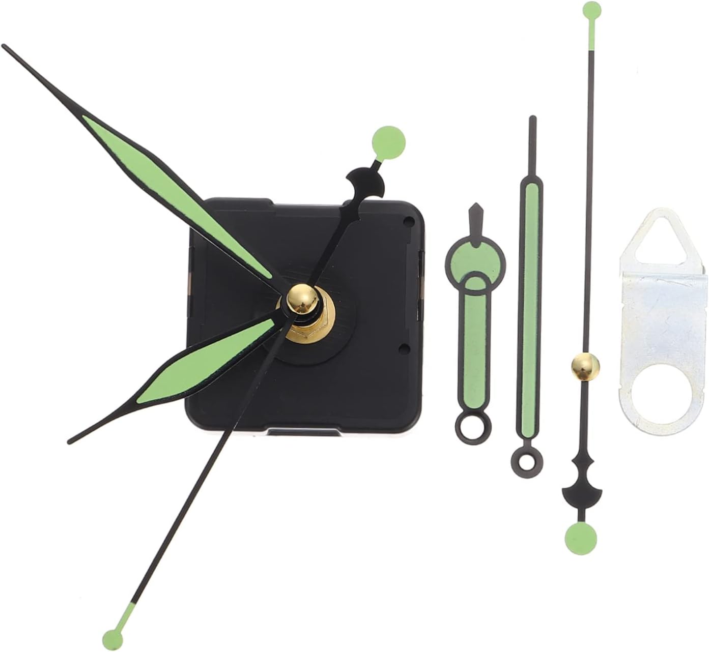 IWOWHERO Silent Quartz Clock Movement Kit