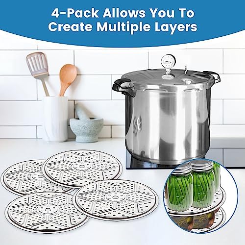 Reliable Stainless Steel Canning Rack for Pressure Cookers