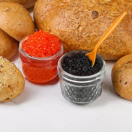 Personalized Jar Set 40 Piece Silver Mini Mason Jars
