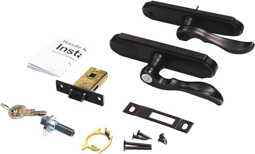 Larson Certified Storm Door M2 mortise handle set bronze