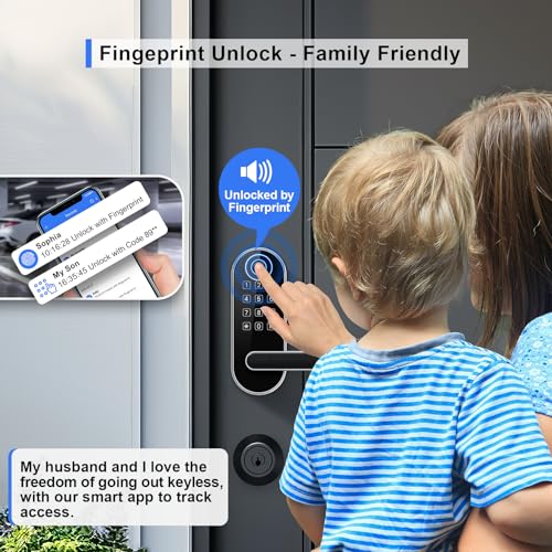 Smart Fingerprint Door Lock for Secure Home Entry
