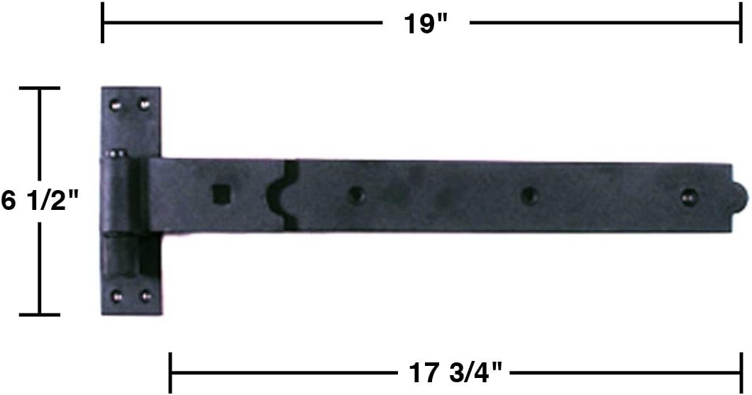 Authentic Wrought Iron Hinges
